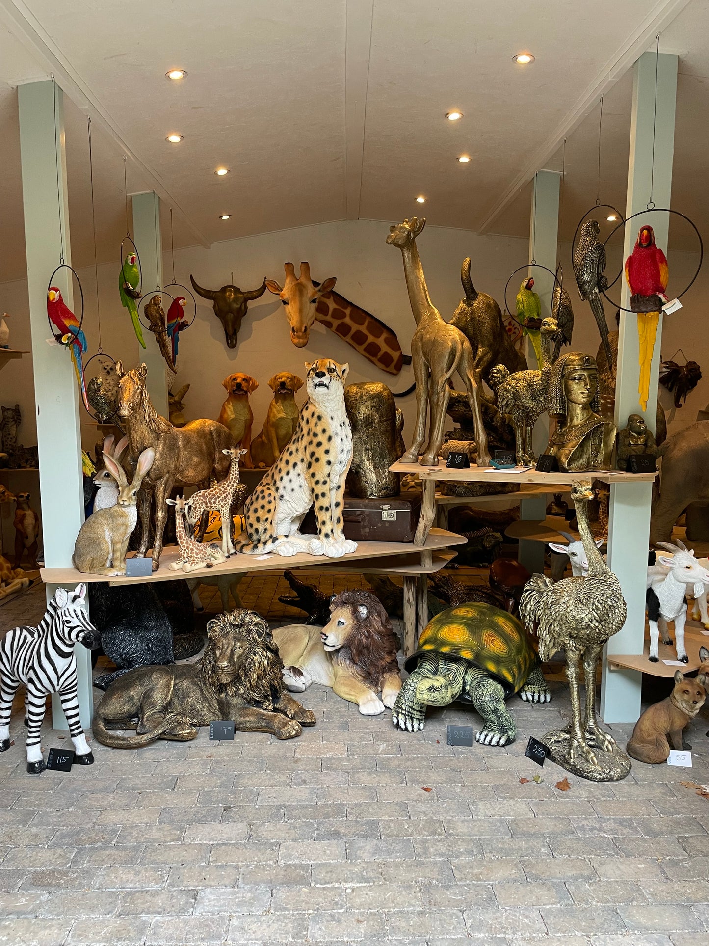 Tuinbeeld antilope , gazon, tuin, dierentuin, 130cm