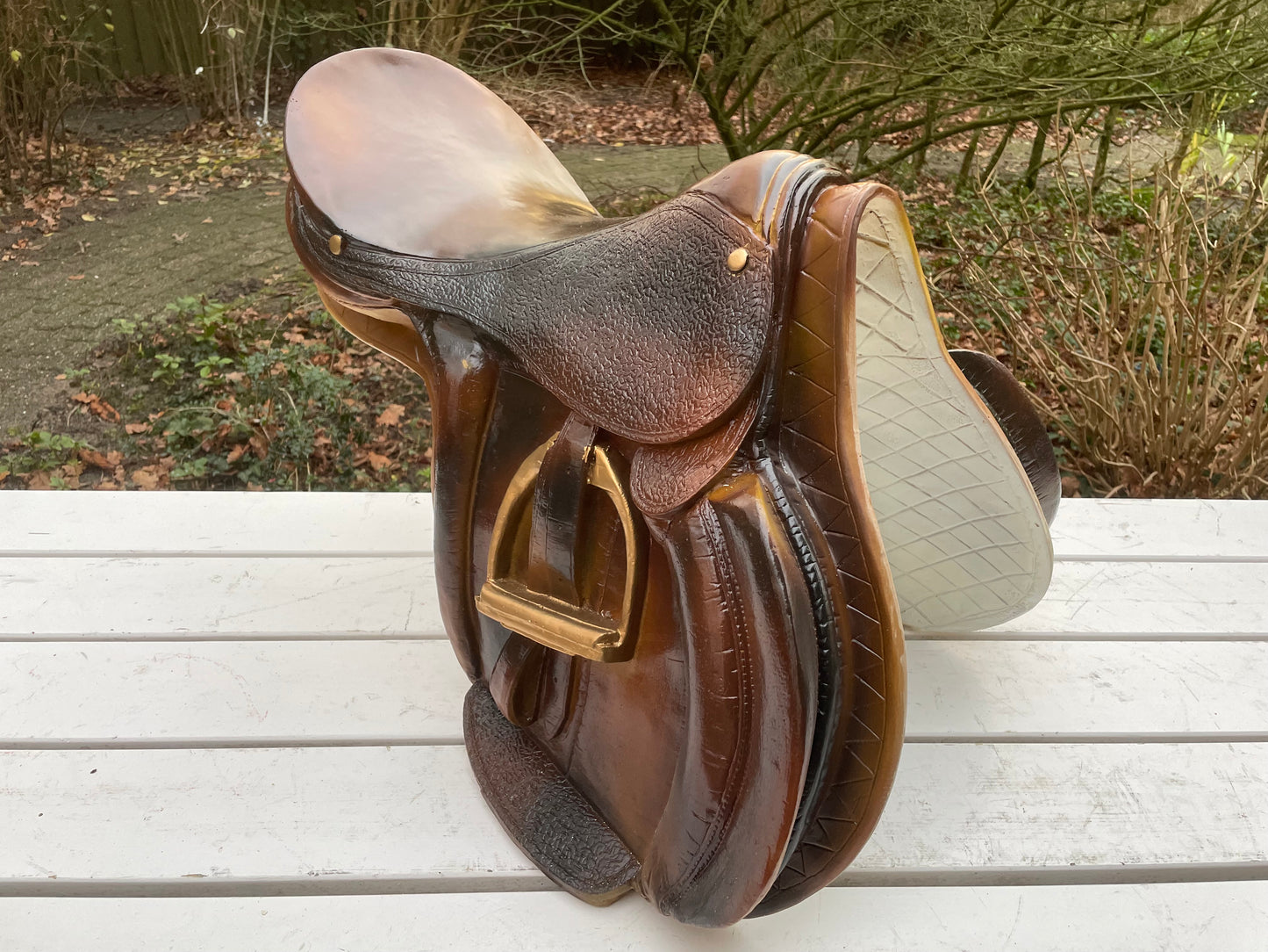 Zadel, paard, manege, tuin, pony, 50cm