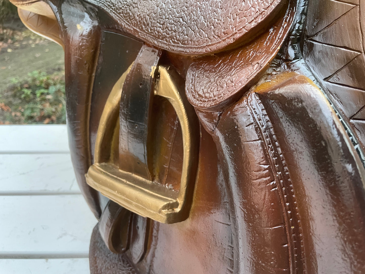 Zadel, paard, manege, tuin, pony, 50cm