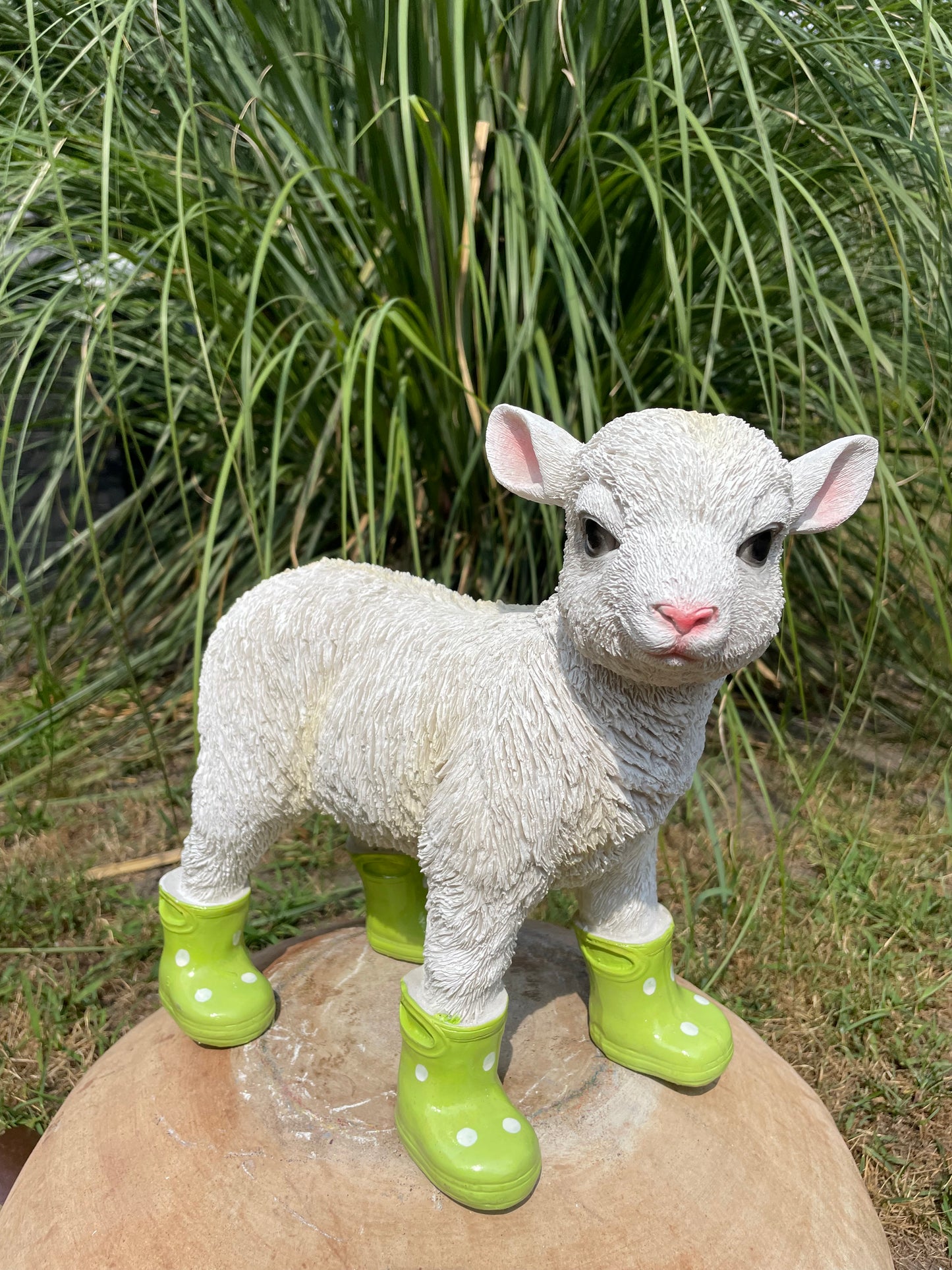 Lammetje laarsjes, boerderij, tuin, Groen 30cm