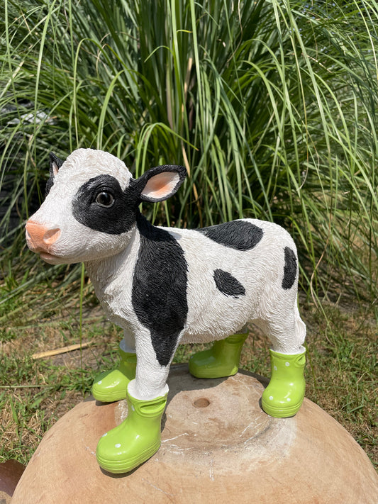 Kalfje laarsjes, boerderij, tuin, Groen 30cm