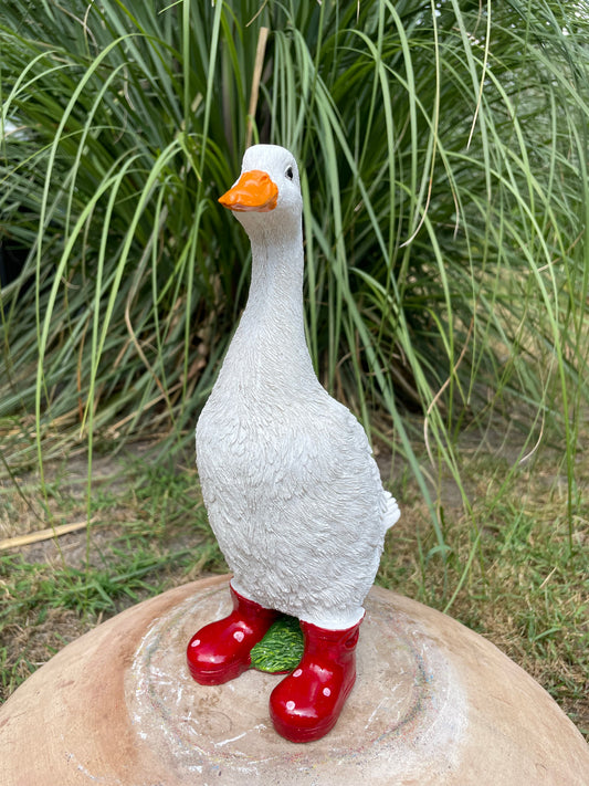 Gans laarsjes, kinder, babykamer Rood 30cm