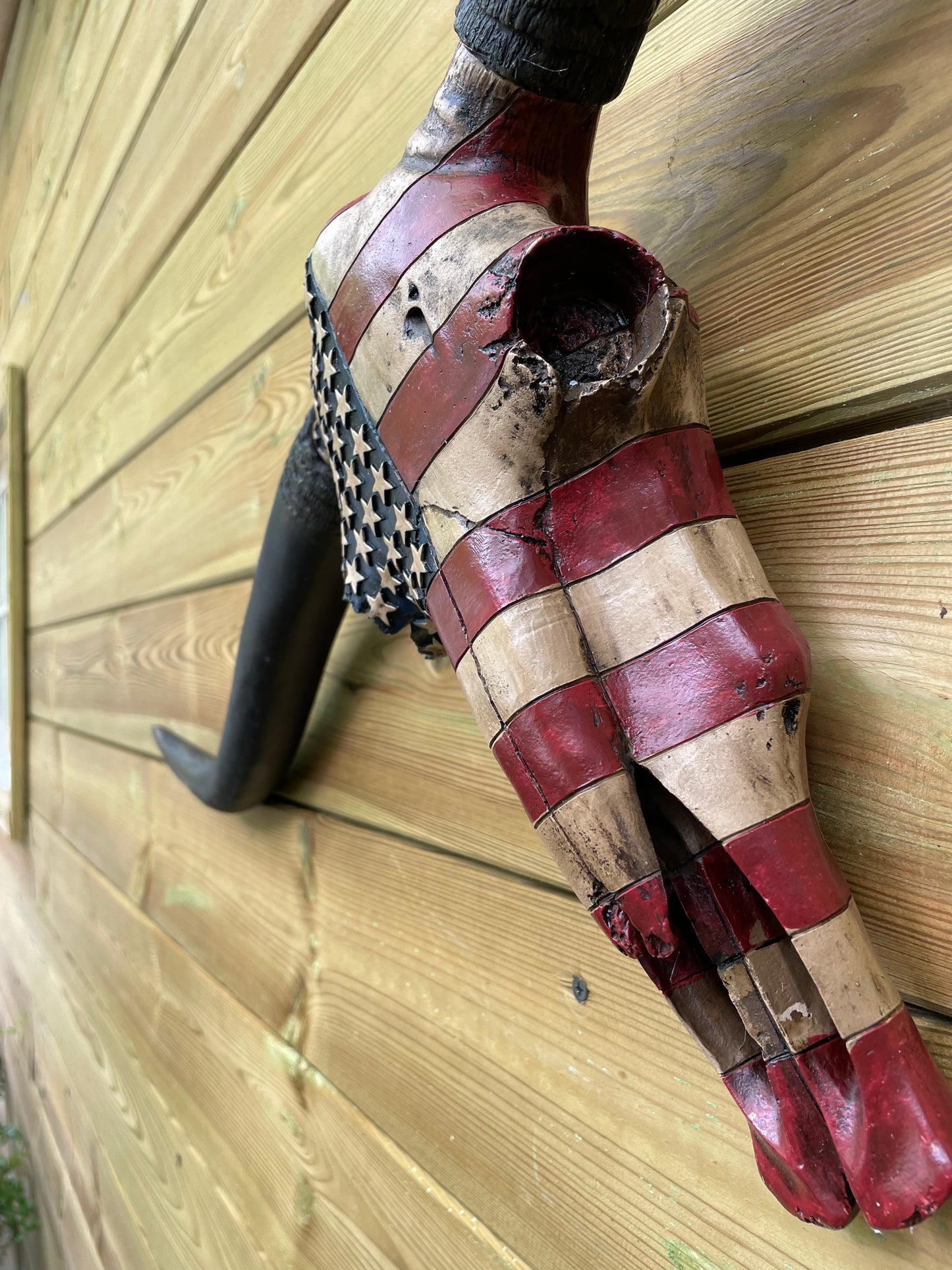 Wand buffelschedel Americana , woonkamer, cowboy 85cm