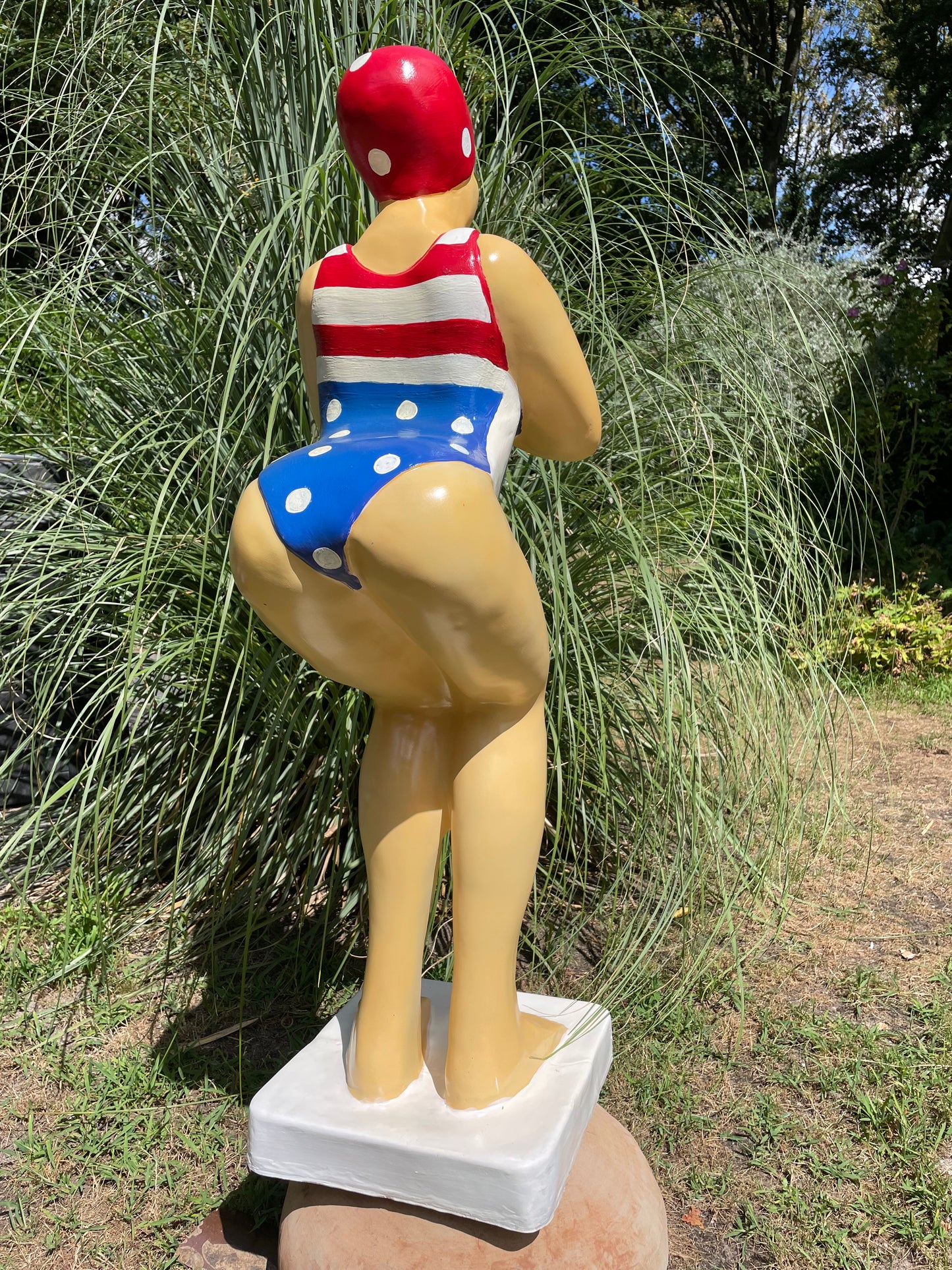 Duikende dame USA jacuzzi tuin, zwembad, vijver 115cm