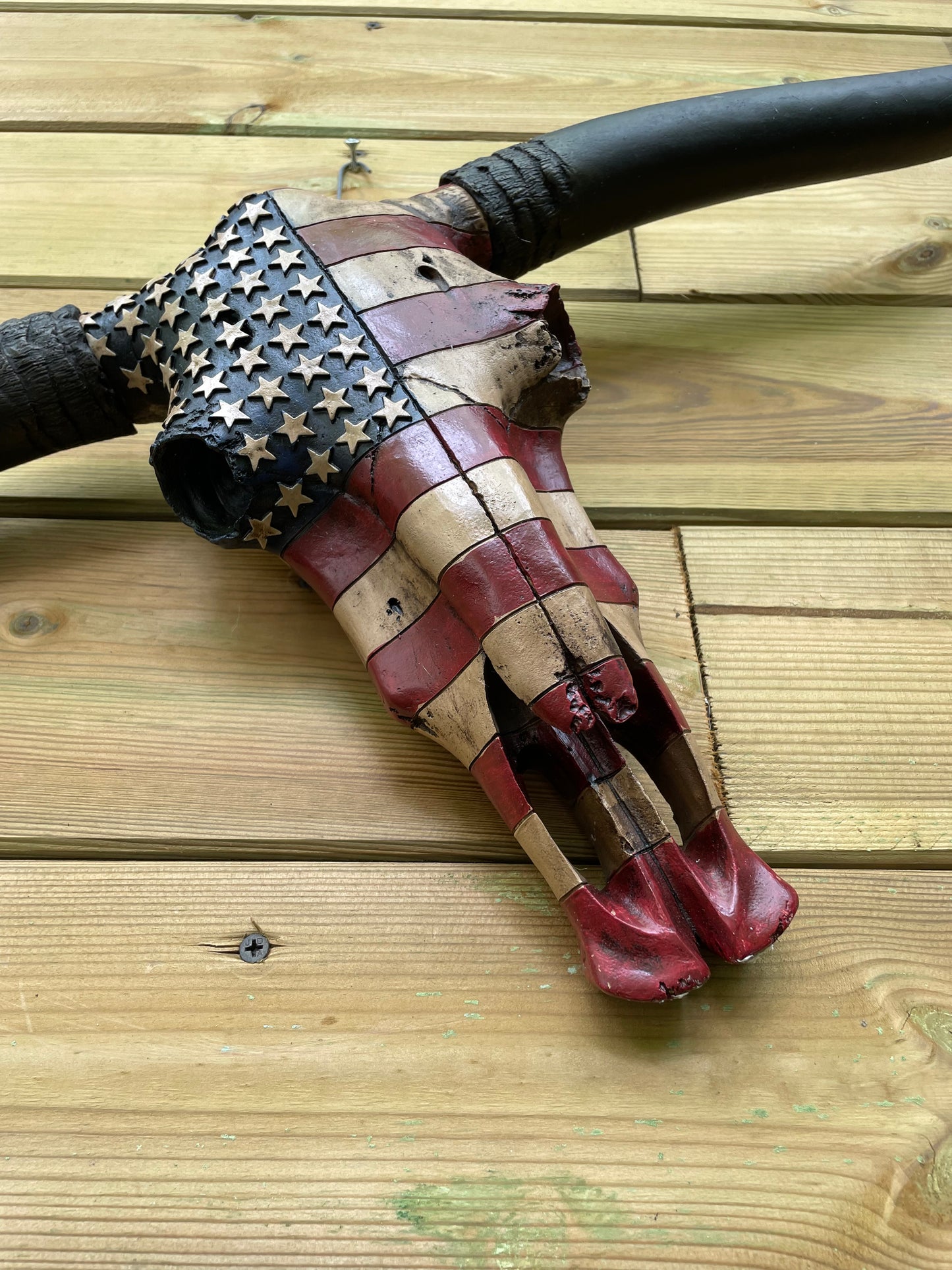 Wand buffelschedel Americana , woonkamer, cowboy 85cm