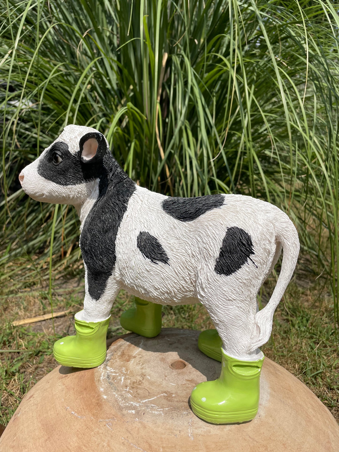 Kalfje laarsjes, boerderij, tuin, Groen 30cm