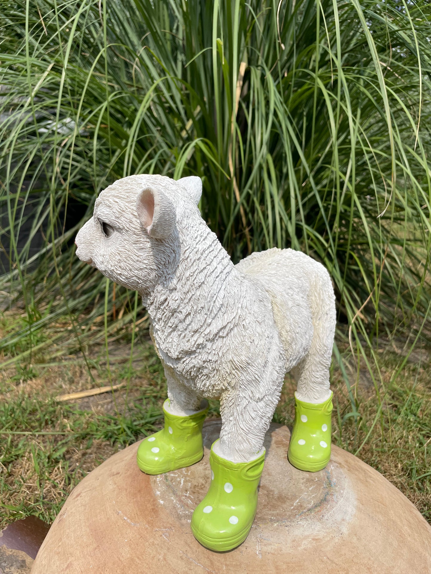 Lammetje laarsjes, boerderij, tuin, Groen 30cm