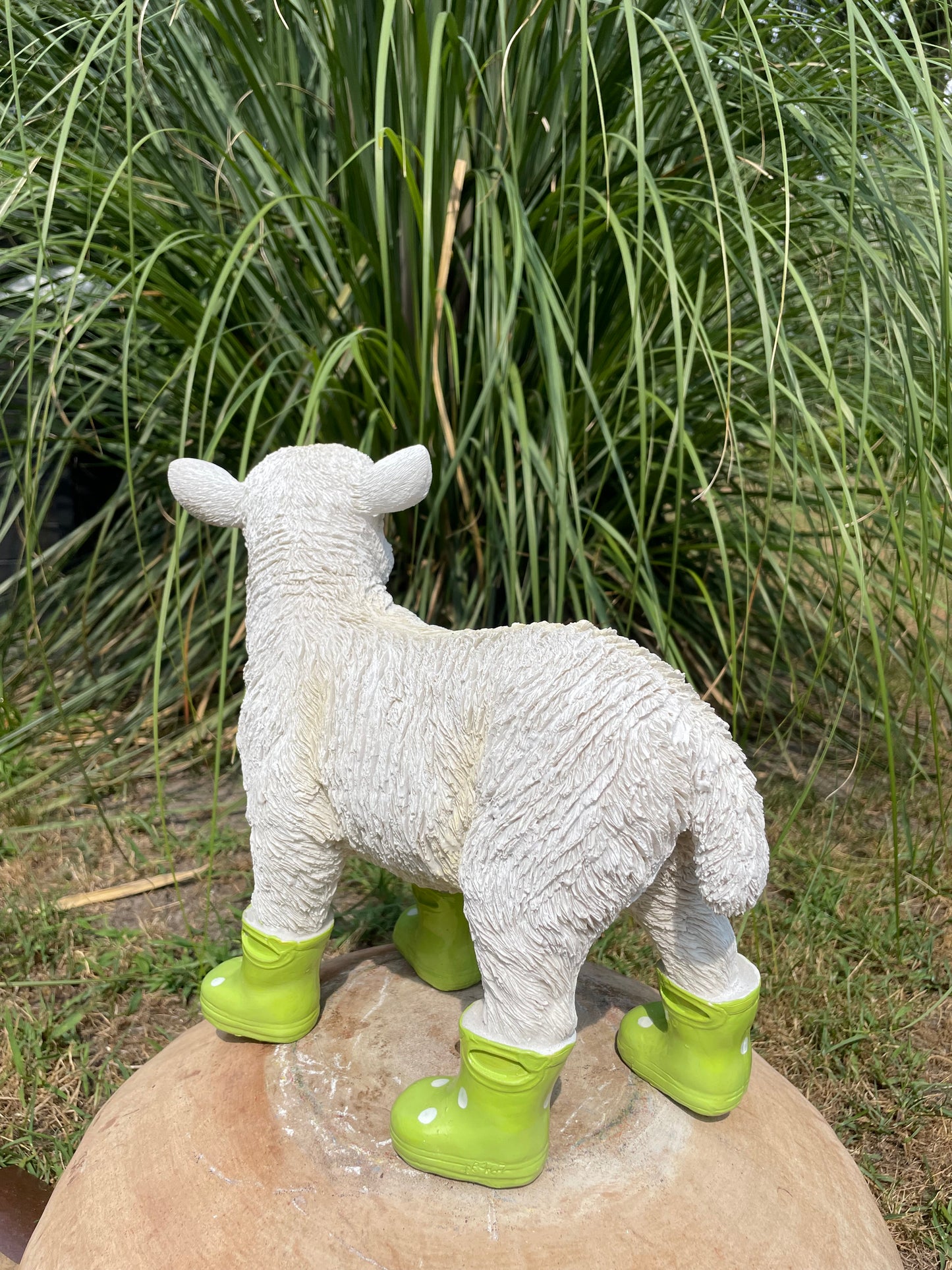 Lammetje laarsjes, boerderij, tuin, Groen 30cm