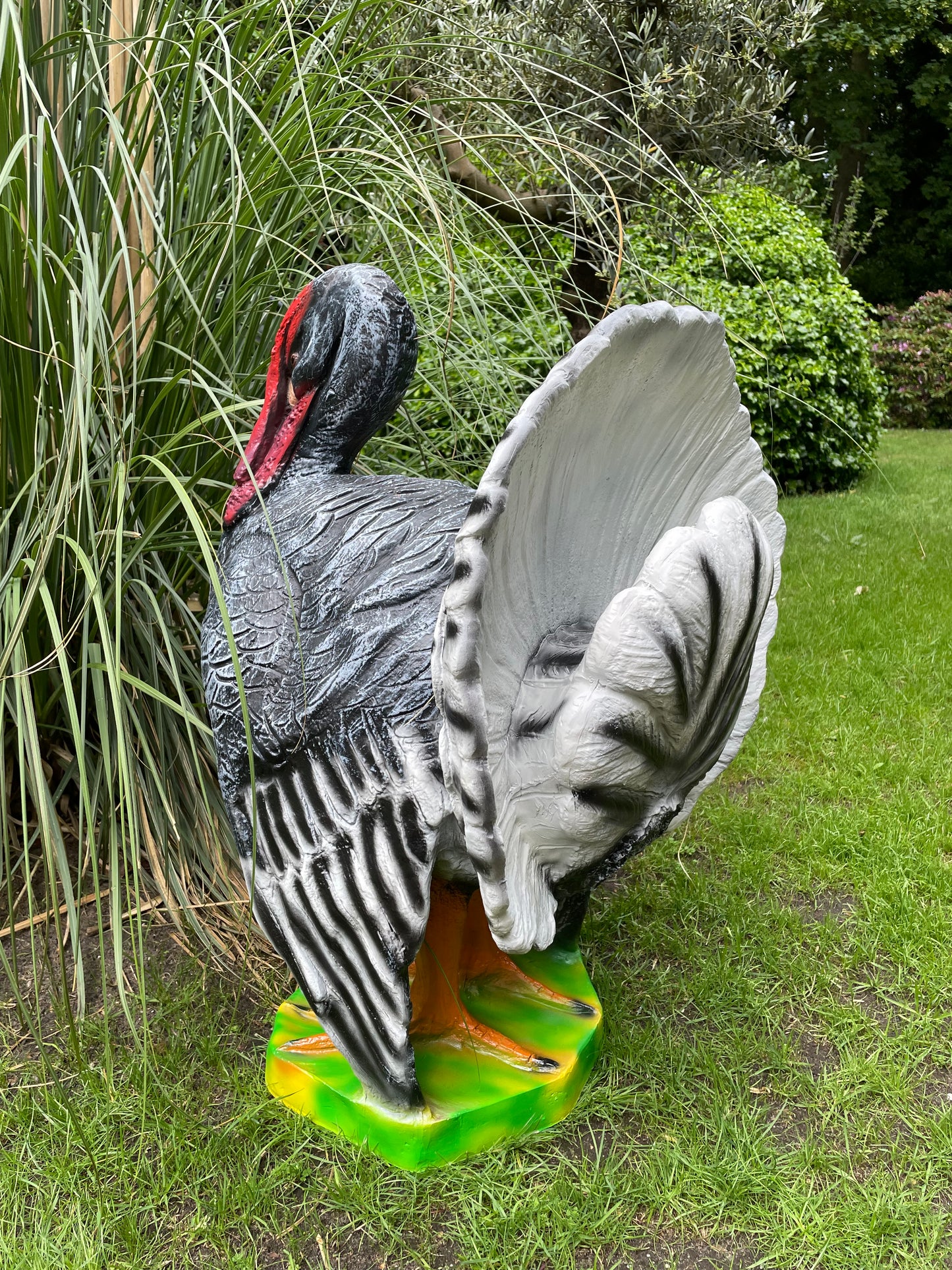 Kalkoen tuin, gazon, boerderij 90cm