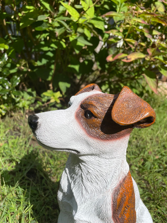 Jack Russel hond zwart 35cm