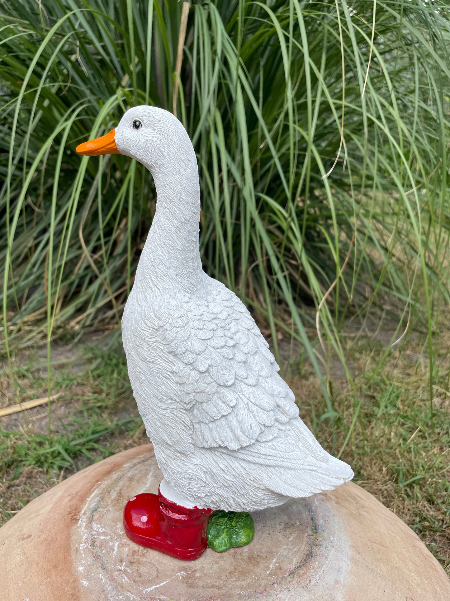 Gans laarsjes, kinder, babykamer Rood 30cm