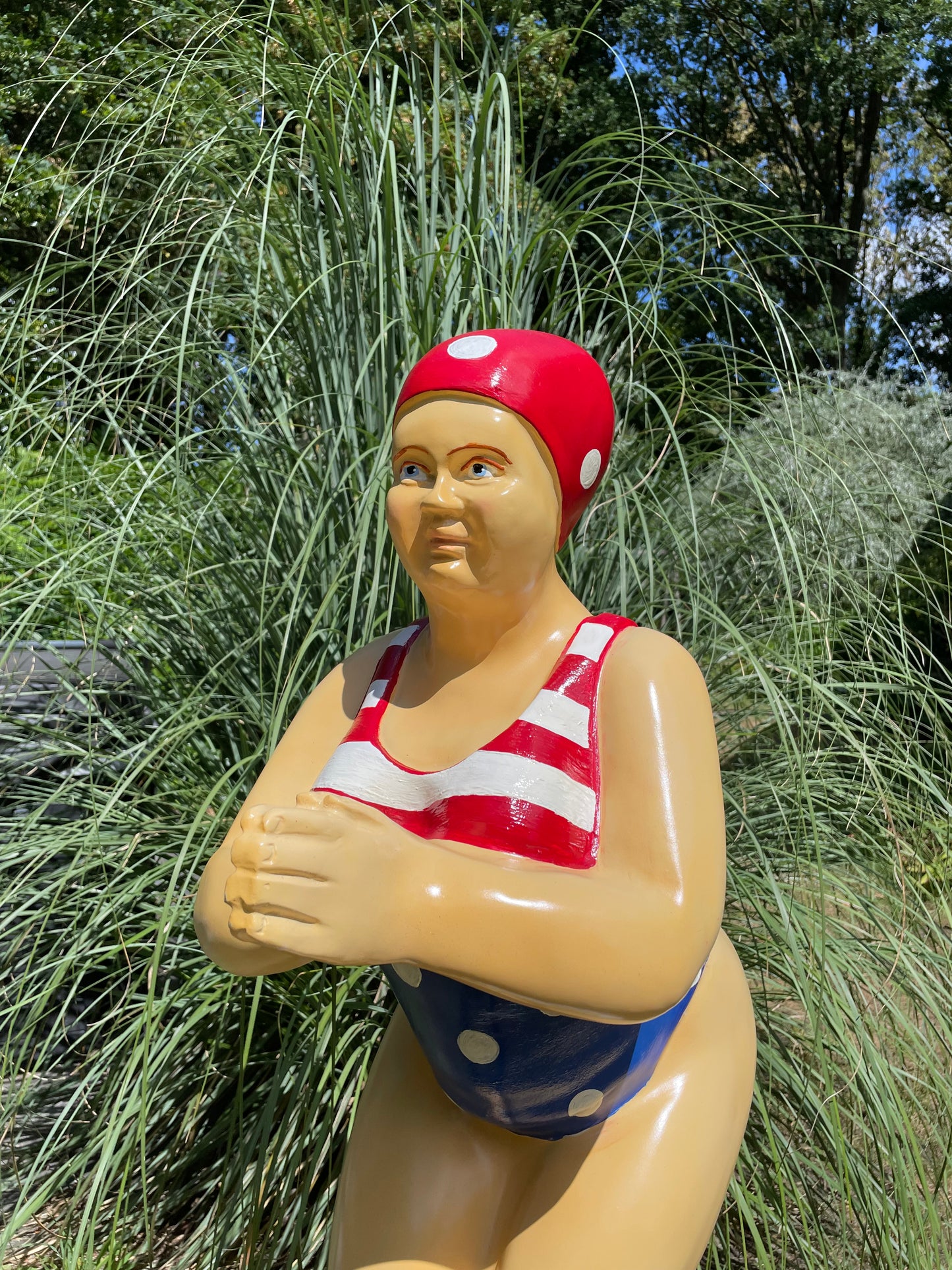 Duikende dame USA jacuzzi tuin, zwembad, vijver 115cm