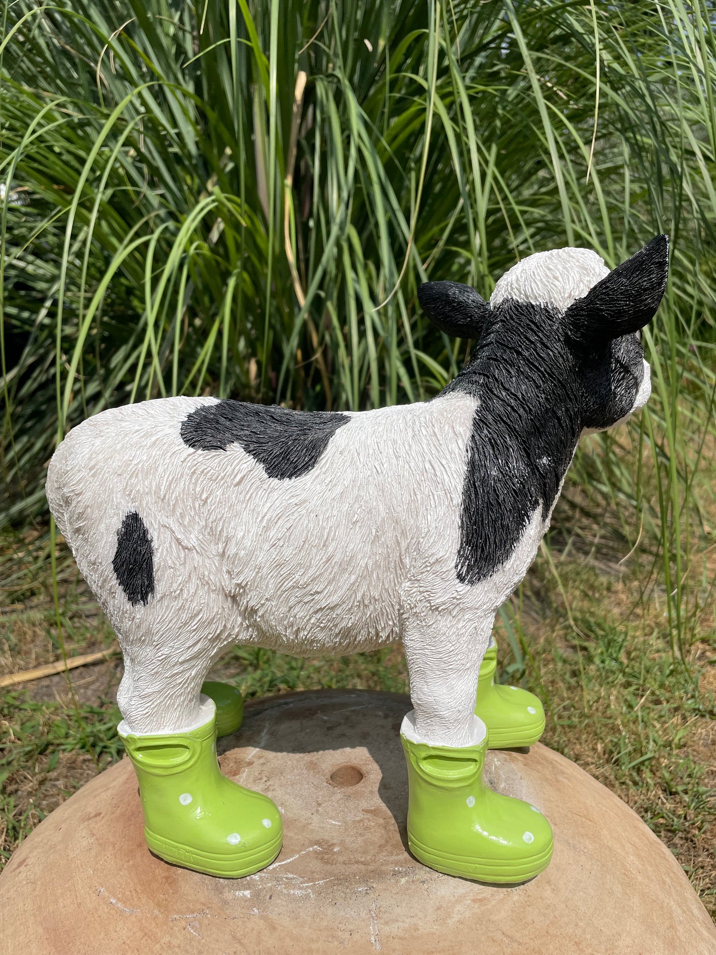 Kalfje laarsjes, boerderij, tuin, Groen 30cm