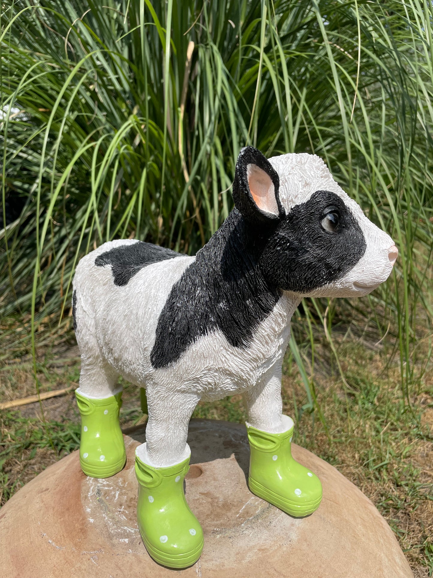 Kalfje laarsjes, boerderij, tuin, Groen 30cm