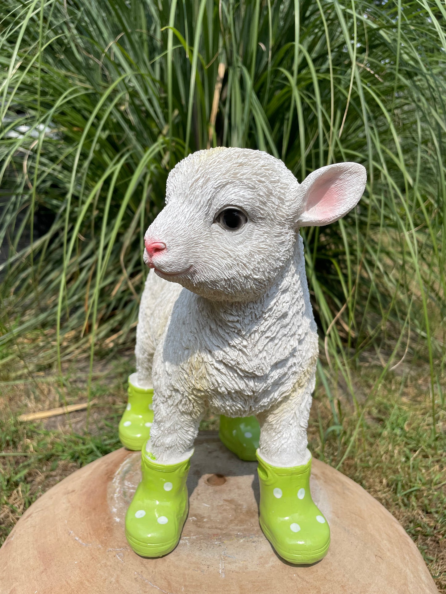 Lammetje laarsjes, boerderij, tuin, Groen 30cm