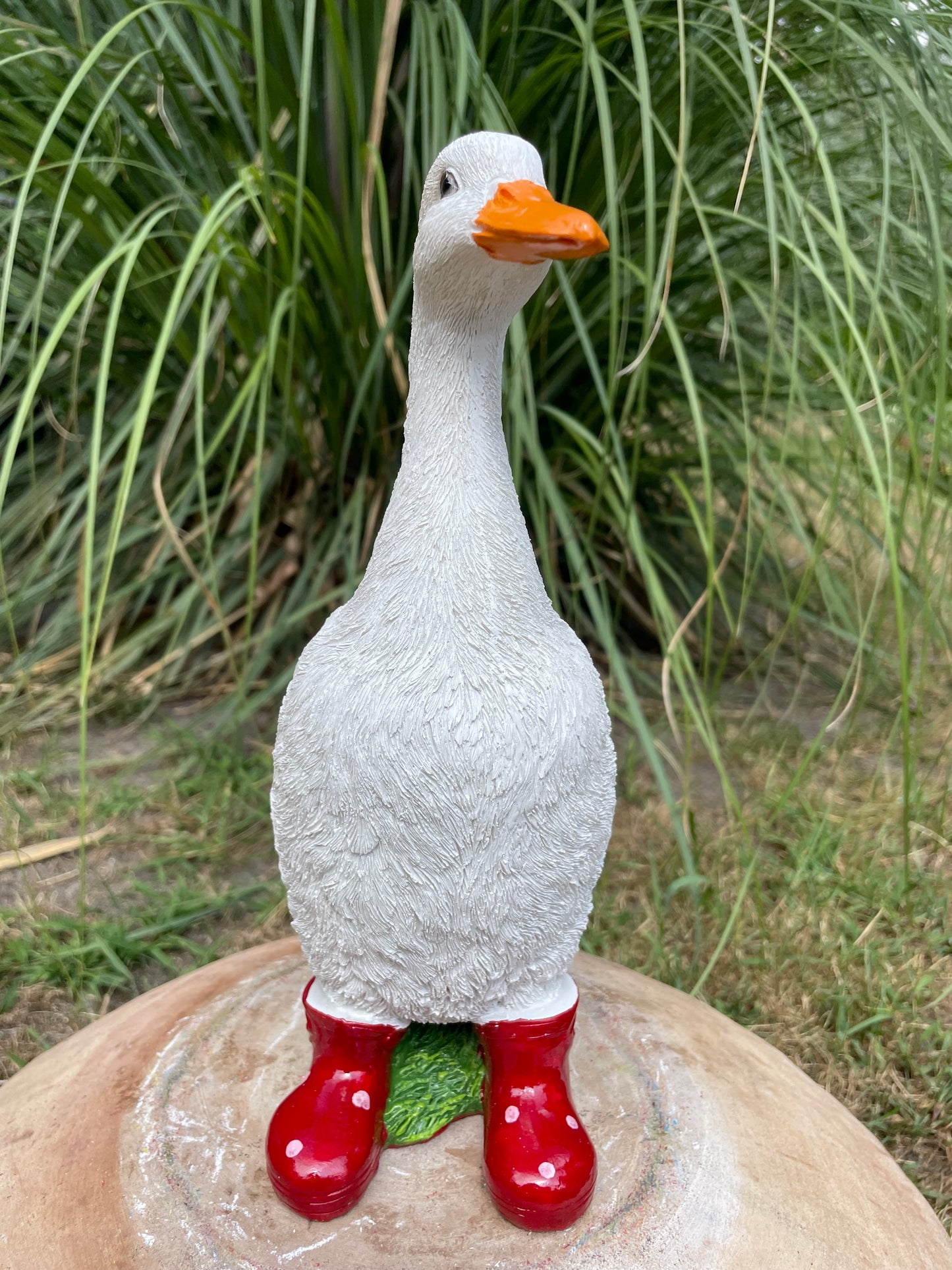 Gans laarsjes, kinder, babykamer Rood 30cm