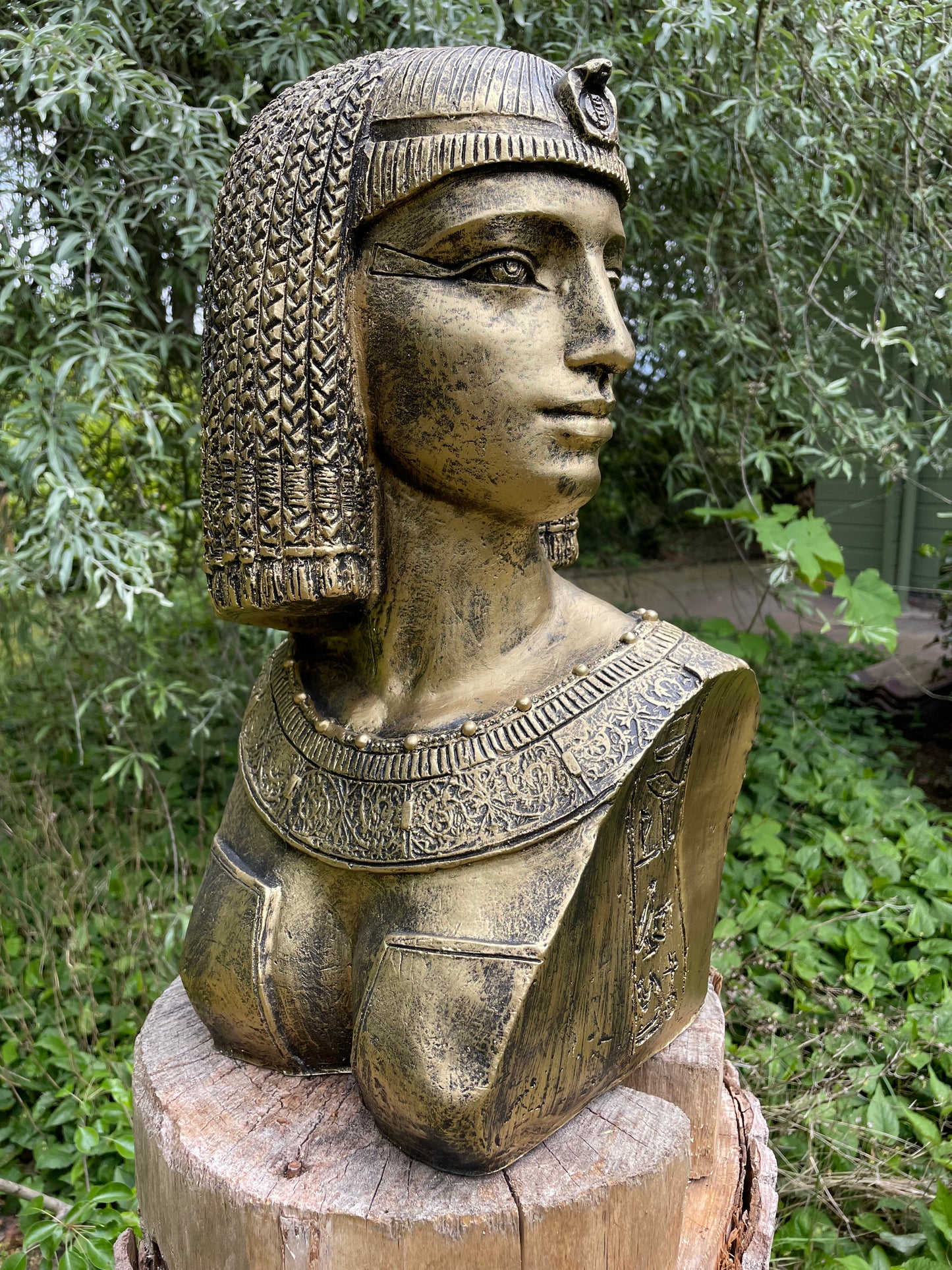 Beeld Cleopatra tuin, vijver, boerderij, dierentuin 50cm