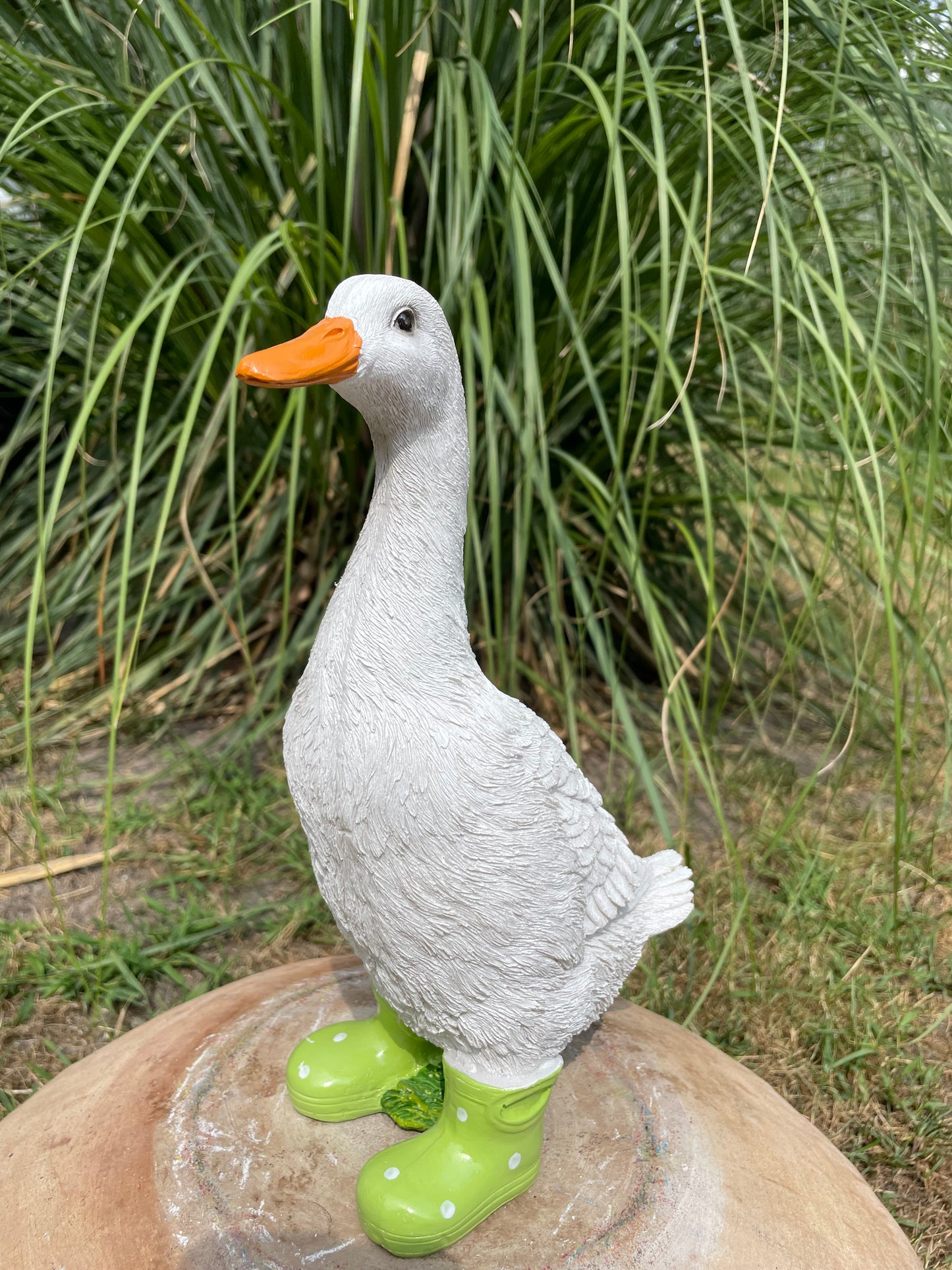 Gans laarsjes, kinder, babykamer Groen 30cm
