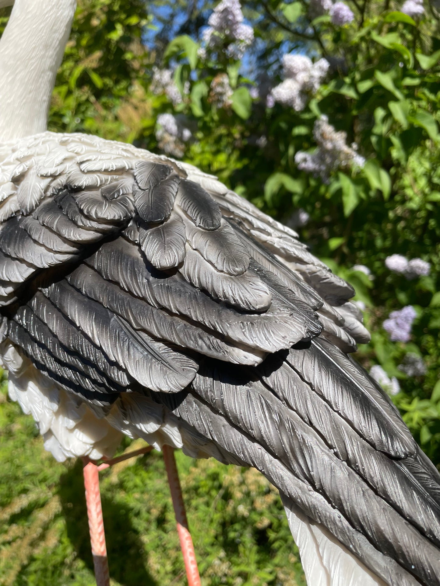 Ooievaar, tuin, boerderij, vijver, dierentuin 80cm