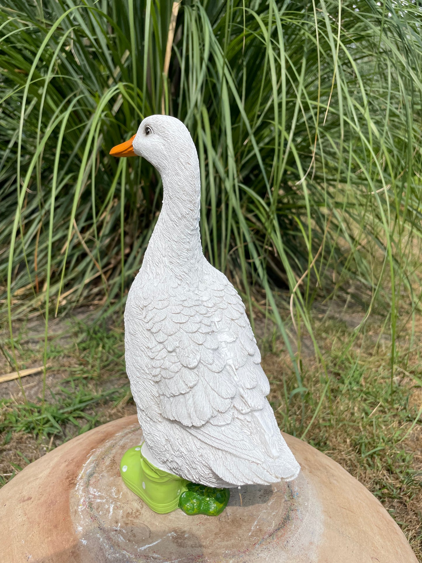 Gans laarsjes, kinder, babykamer Groen 30cm