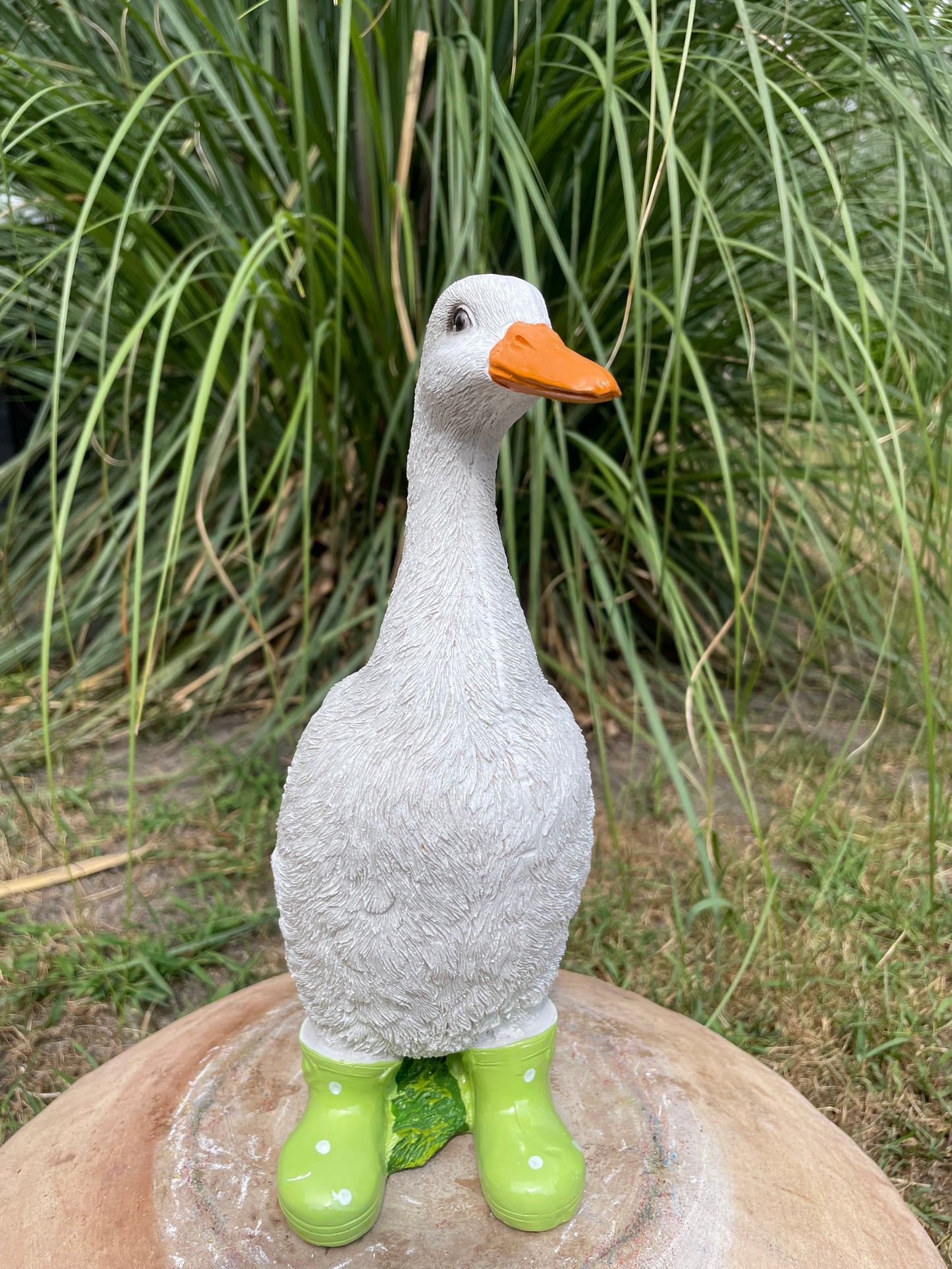 Gans laarsjes, kinder, babykamer Groen 30cm