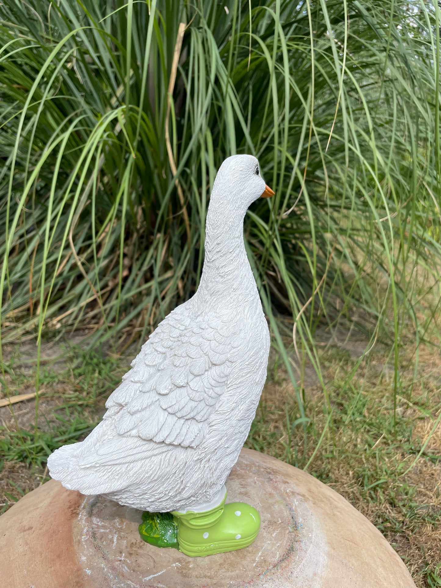 Gans laarsjes, kinder, babykamer Groen 30cm