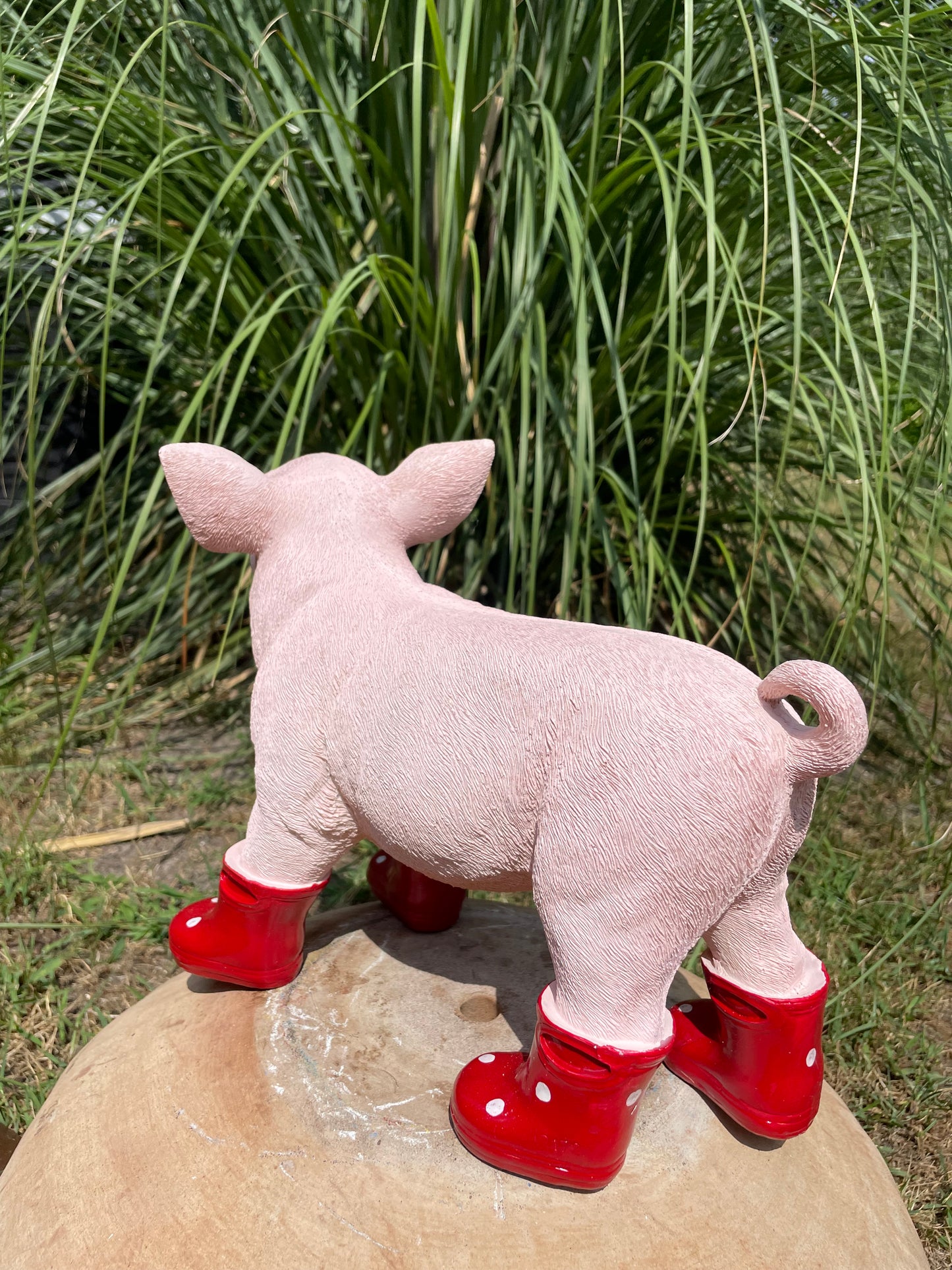 Varken laarsjes staand, kinder, babykamer Rood 35cm
