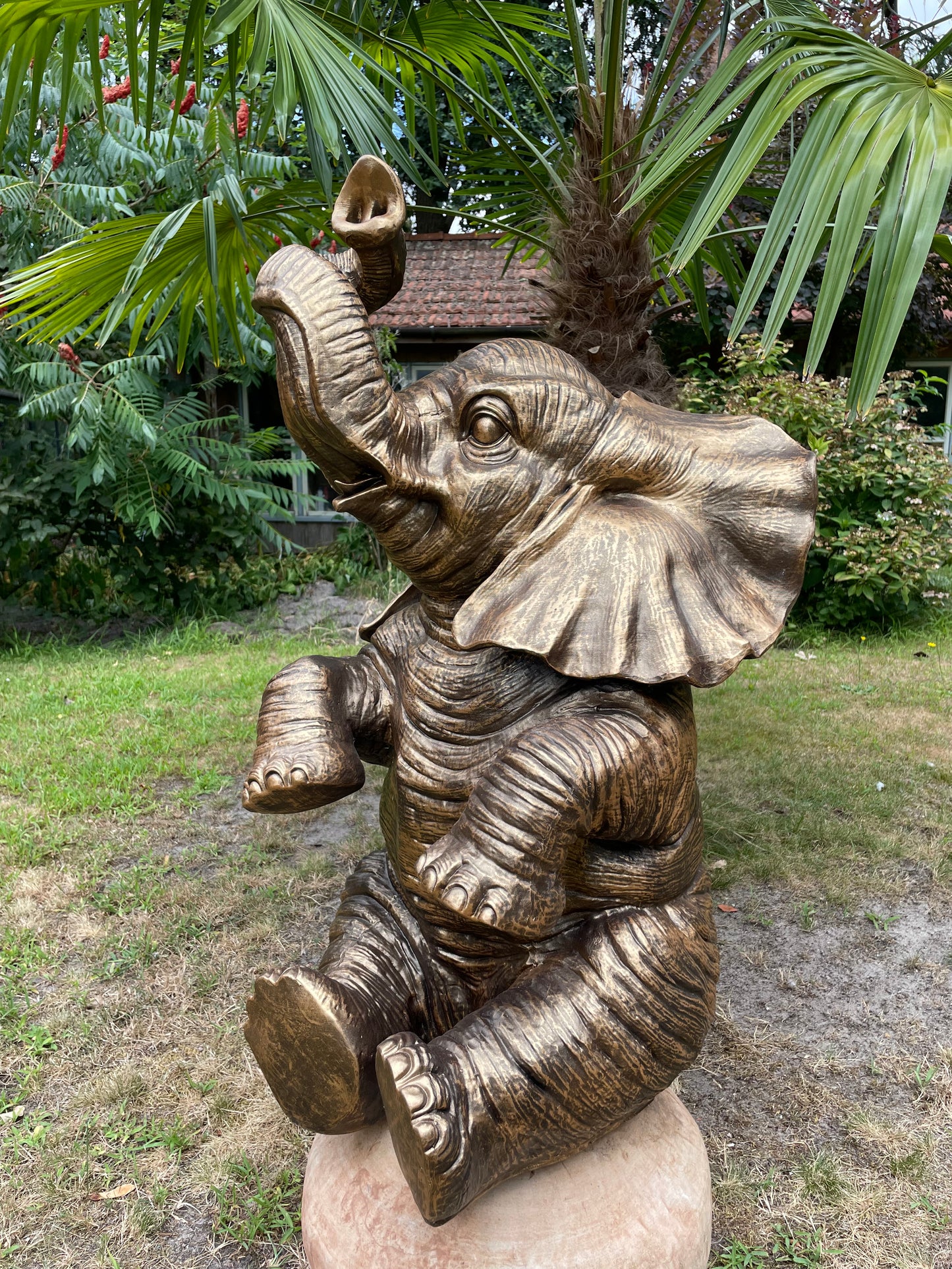 Olifant goud babykamer kinderkamer 90cm