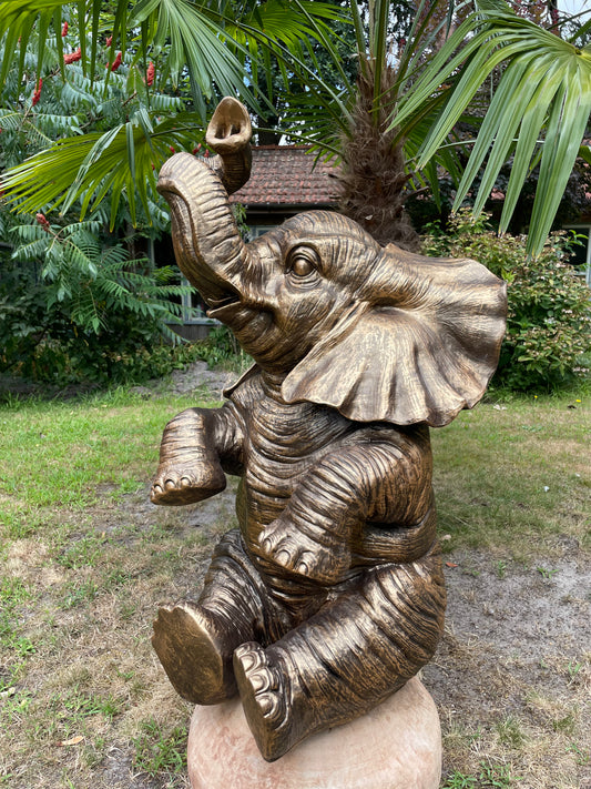 Olifant goud babykamer kinderkamer 90cm