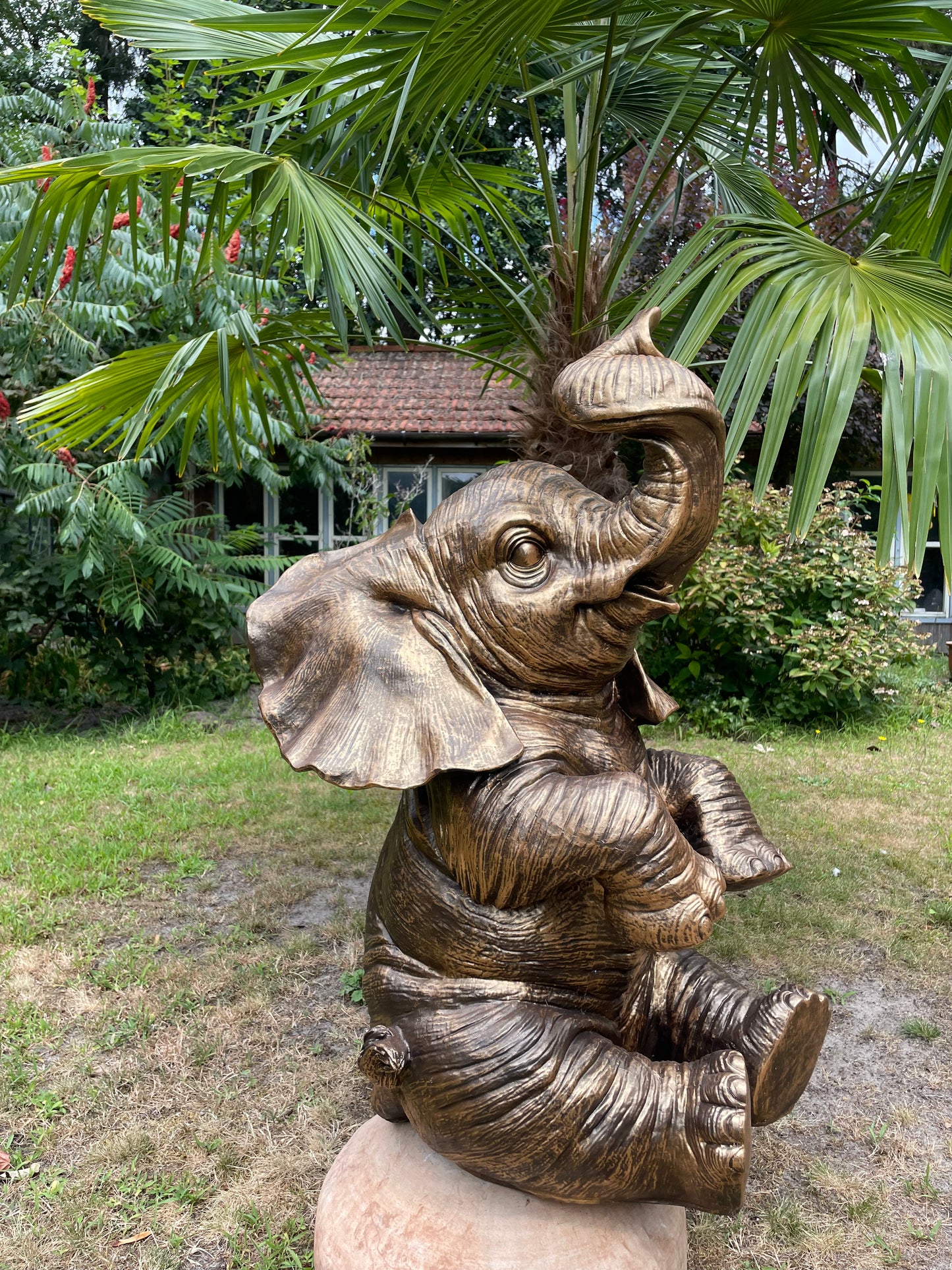 Olifant goud babykamer kinderkamer 90cm