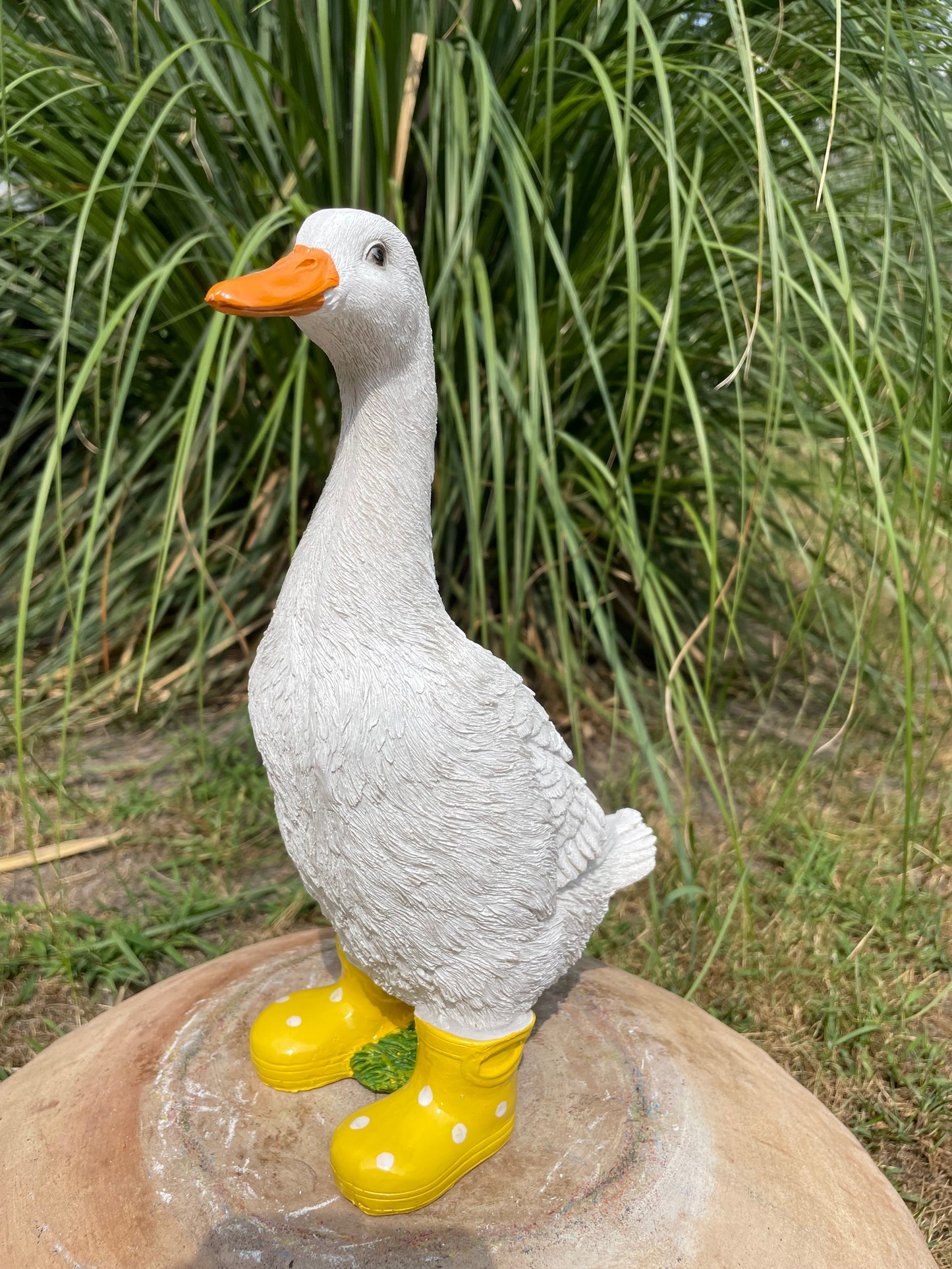 Gans laarsjes, kinder, babykamer Geel 30cm
