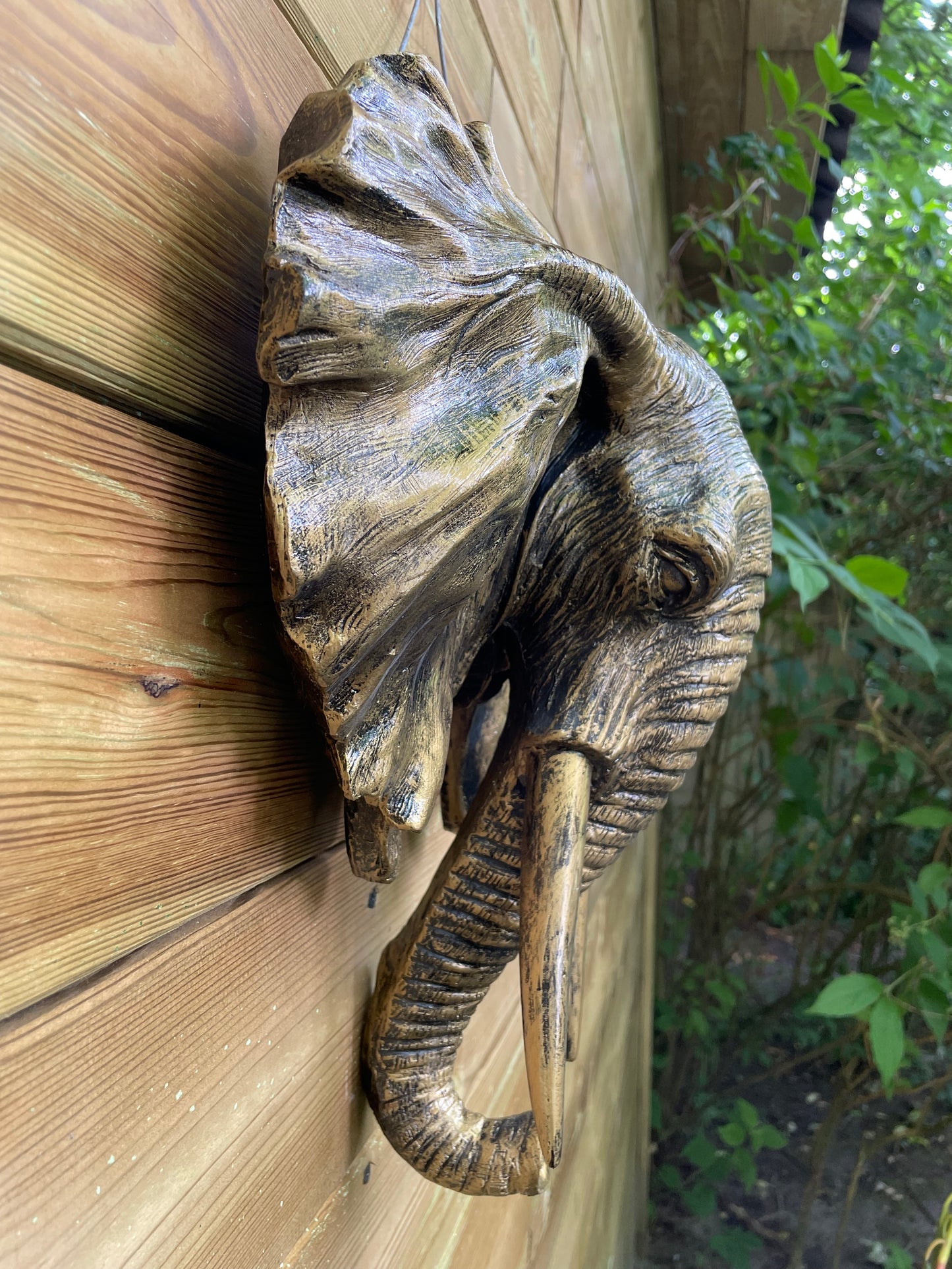 Beeld schild wand olifant tuin, dieren, dierentuin 30cm