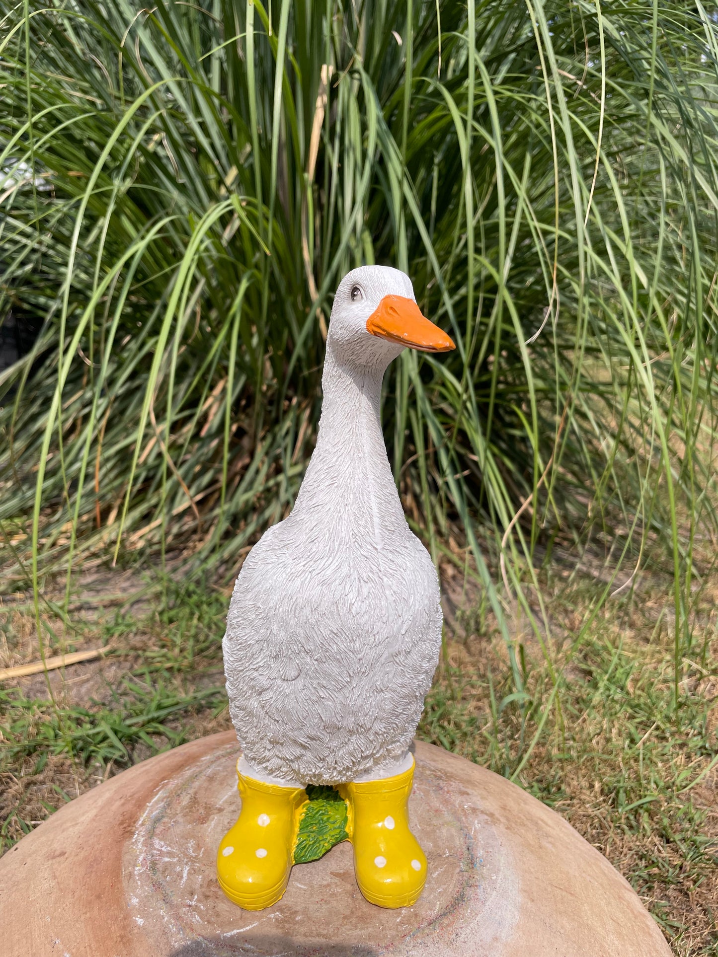 Gans laarsjes, kinder, babykamer Geel 30cm