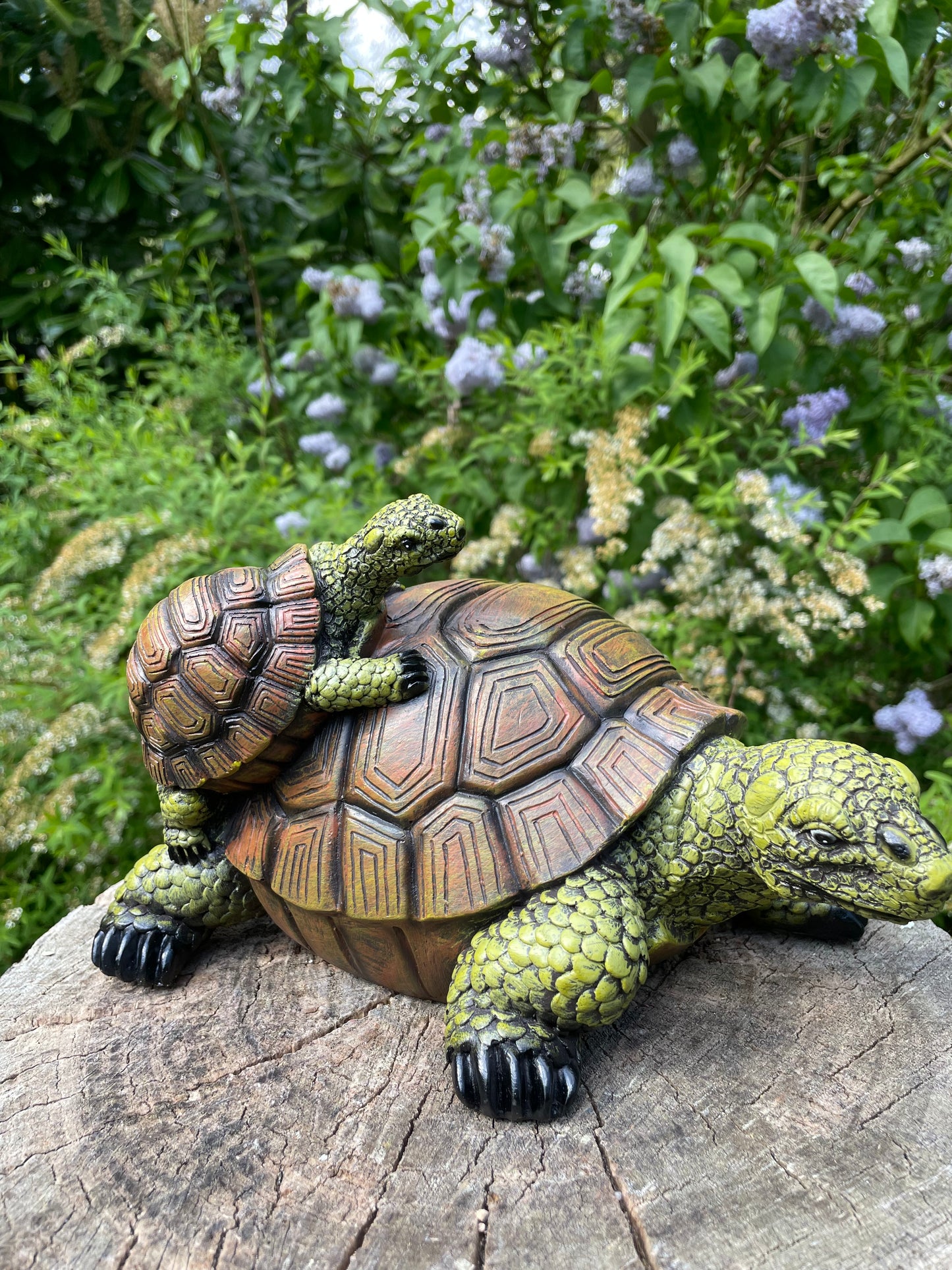 Beeld schildpad, baby gazon, tuin, vijver, 30 cm