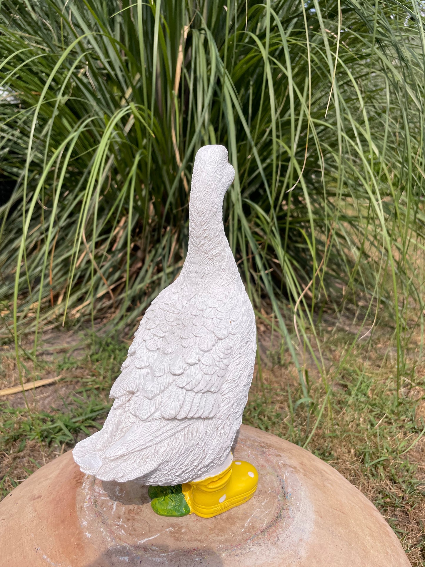 Gans laarsjes, kinder, babykamer Geel 30cm